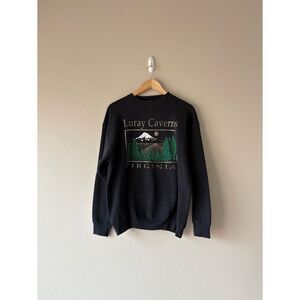 vintage Luray caverns VA crewneck sweater
